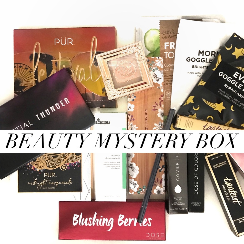 Mystery Beauty and Makeup Box. PRICE IS FIRM - Picture 1 of 2